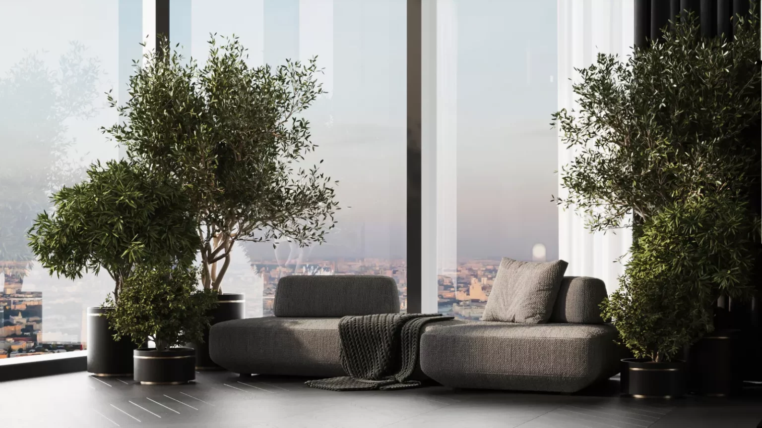 ПЕНТХАУС В CAPITAL TOWERS